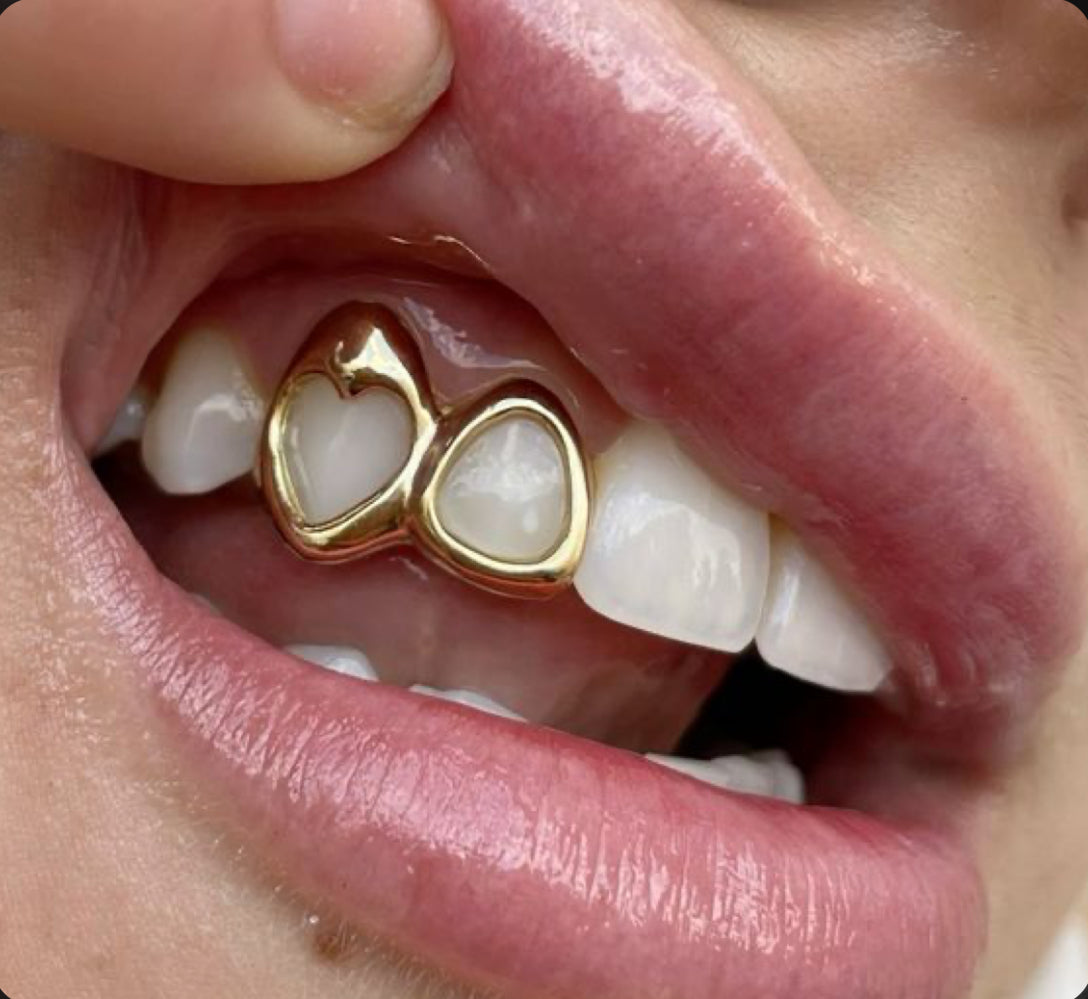 Heart & Window Custom Made Grillz