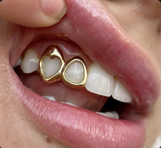 Heart & Window Custom Made Grillz