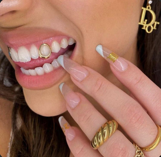 Open Face Window Custom Made Grillz